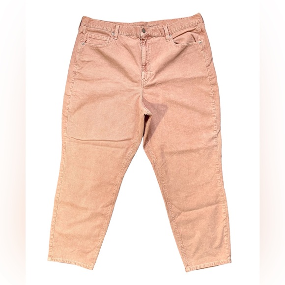 NEW American Eagle Plus Size Corduroy Super Stretch Mom Jeans - Picture 2 of 7